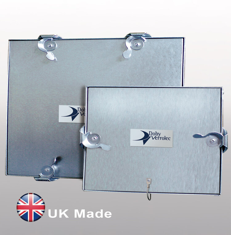 TABBED DUCT ACCESS DOORS 100MM - 600MM DOOR SIZE (RECTANGLE)