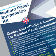 FACT SHEET - RADIANT PANEL SUSPENSION KIT